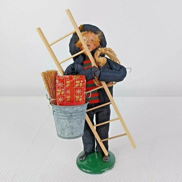 Vintage 1992 Byers Choice Carolers Chimney Sweep Figurine - Picture 1 of 11